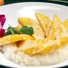 Mangoes Flambé