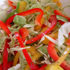 Tri-Color Bell Pepper, Pineapple Cole Slaw