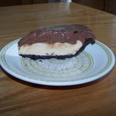 Take a Small Slice, It's Rich! Chocolate Peanut Butter Pie