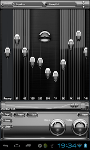 How to mod Poweramp skin Silver Glas luxe 3.02 unlimited apk for bluestacks