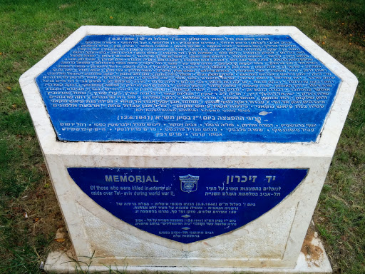 Memorial of Killed in WWII Air Raids