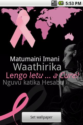 Swahili - Breast Cancer App