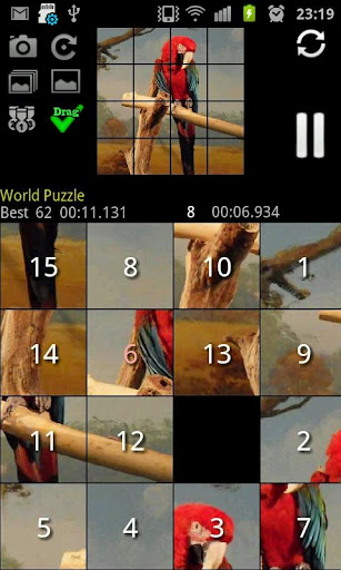 イメージのパズル 数字のパズル