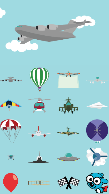Android application Toddler Planes screenshort