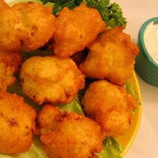 Cauliflower Cheddar Fritters
