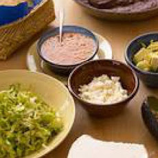 Black Bean Tostadas with Smoky Salsa
