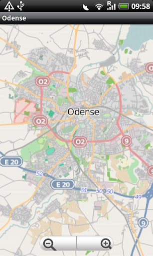 Odense Street Map