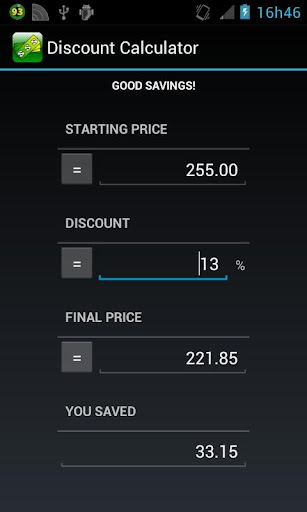 Discount Calculator ICS