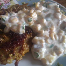 Bombay Chops With Corn and Cumin Raita