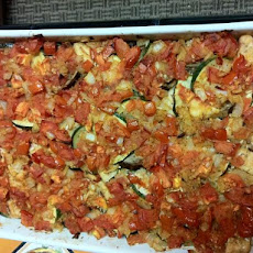 Dottie's Zucchini, Chicken, and Rice Casserole