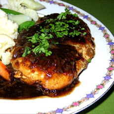 Turkey Cutlets With Balsamic-Brown Sugar Sauce
