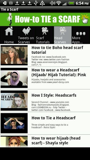 【免費生活App】How to Tie a Scarf-APP點子