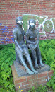 Statue 2 Frauen