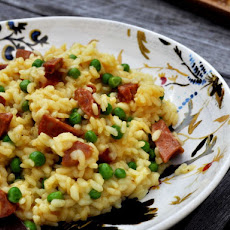 Saffron Rice with Chorizo