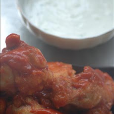 Buffalo Chicken With Better Blue-Cheese Dip
