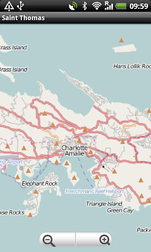 Saint Thomas Street Map