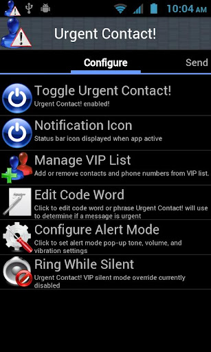 Urgent Contact lite