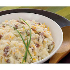 Healthy Living Cheesy Smashed Potatoes