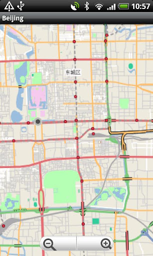 Beijing Street Map