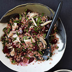 Farro Salad with Smoked Trout