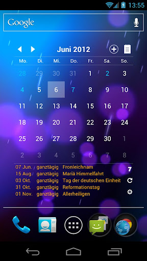 Calendar Widget+Status PRO