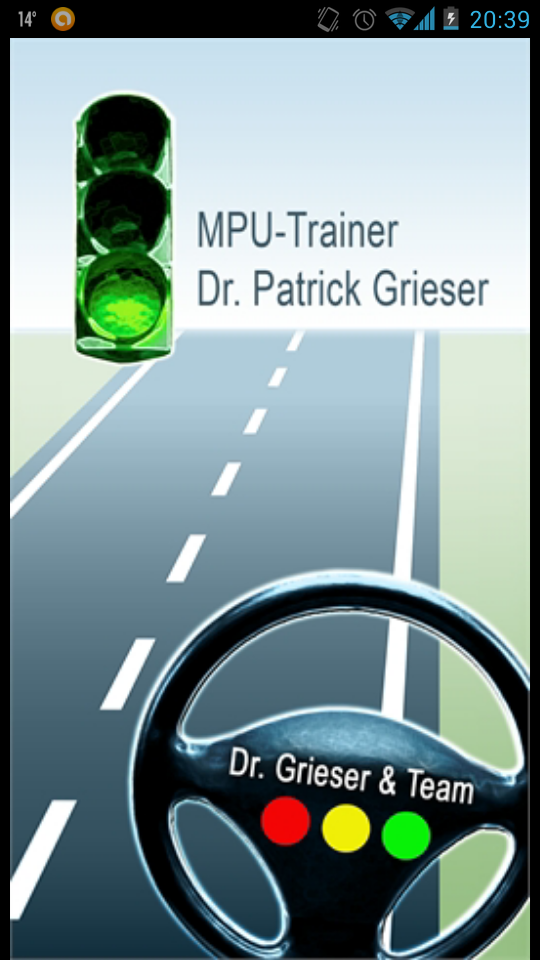 Android application MPU-Trainer screenshort