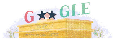 Google Doodle Ghana Independence Day 2014