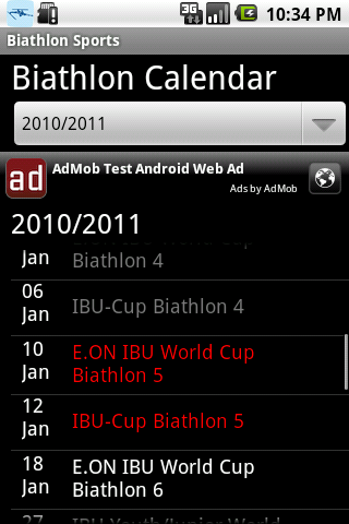 Biathlon sports