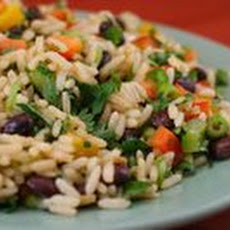 Black Bean, Rice, and Cilantro Salad