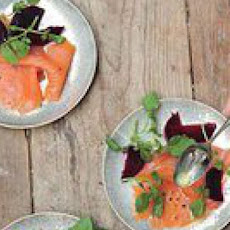 Smoked Salmon with Quick-Pickled Beets