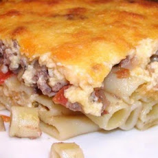 Meat and Macaroni Pie - Pastitsio