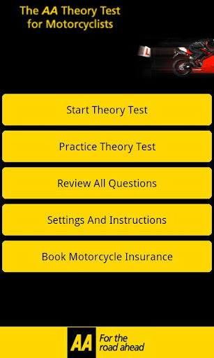 【免費教育App】AA Theory Test for Motorbikes-APP點子