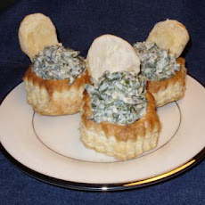 Spanakopita in Pastry Cups