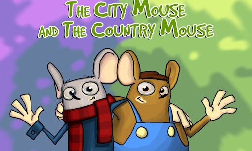 City Mouse and Country Mouse