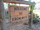 Escalante Welcome Sign