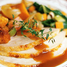 Maple-Glazed Turkey with Gravy