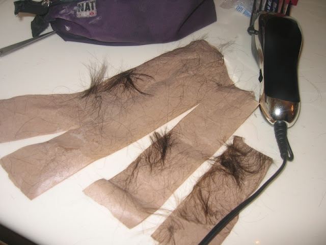 yeah that's hair stuck on the tape