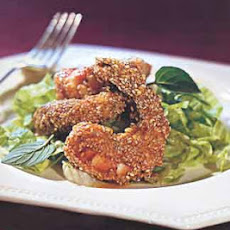 Crispy Shrimp with Citrus Glaze