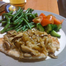 Chicken With Japanese-Style Mushroom Sauce