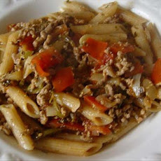 Curried Mince Macaroni