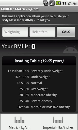 BMI計算器（免費）