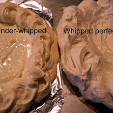Low-Fat Chocolate Mousse in a Meringue Shell (Pavlova)