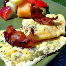 Aeggkage--Egg Cake (Danish Baked Omelet)