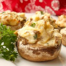 Artichoke Stuffed Mushrooms