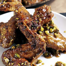 Honey Baked Pistachio Wings Recipe