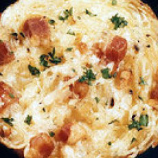Spaghettini Carbonara Tartlets