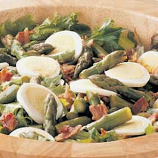 Hot Bacon Asparagus Salad