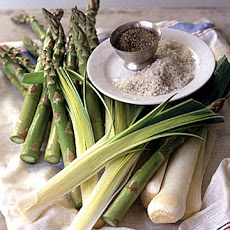 Oven-Roasted Asparagus and Leeks