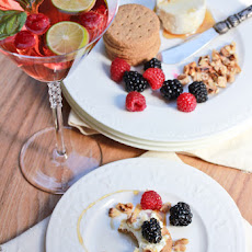 Goat Cheese Walnut Berry Bites