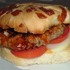 Barbecued Pork Burgers
